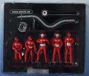 figures set mechanics red